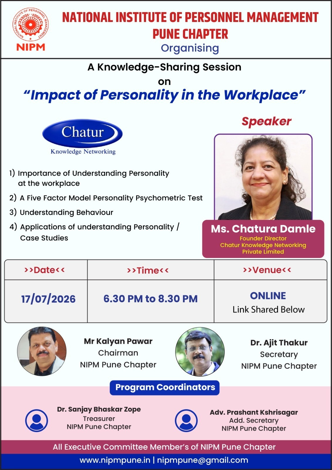 Impact of Personality in the Workplace
